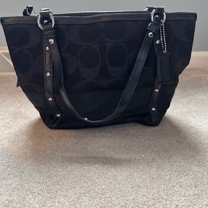 studded COACH bag